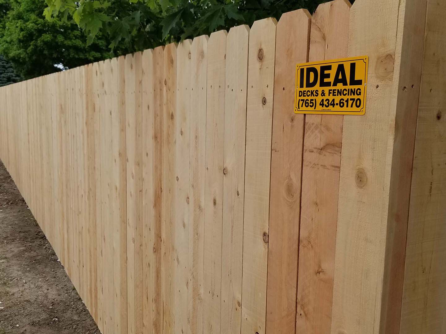 wood fence Greentown Indiana