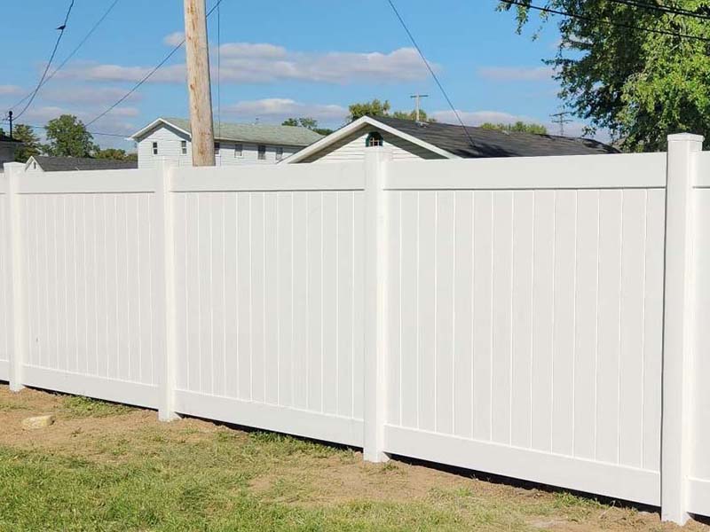 Marion Indiana wood privacy fencing