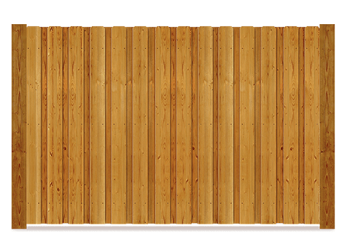 Board on Board Wood Fence Contractor in Kokomo Indiana